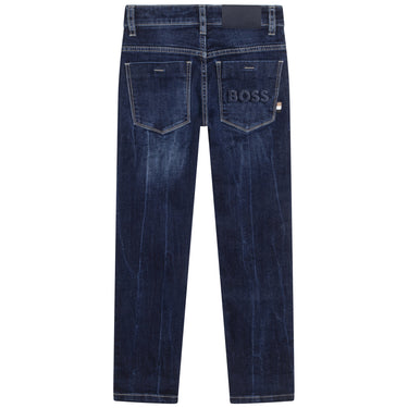 Jeans BOSS azul para niños y adolescentes